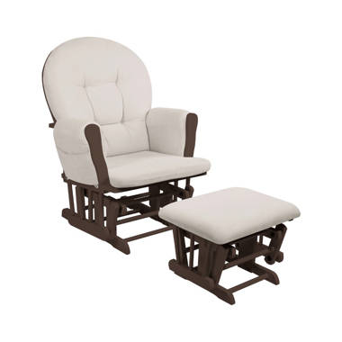 Nursery rocker with clearance ottoman